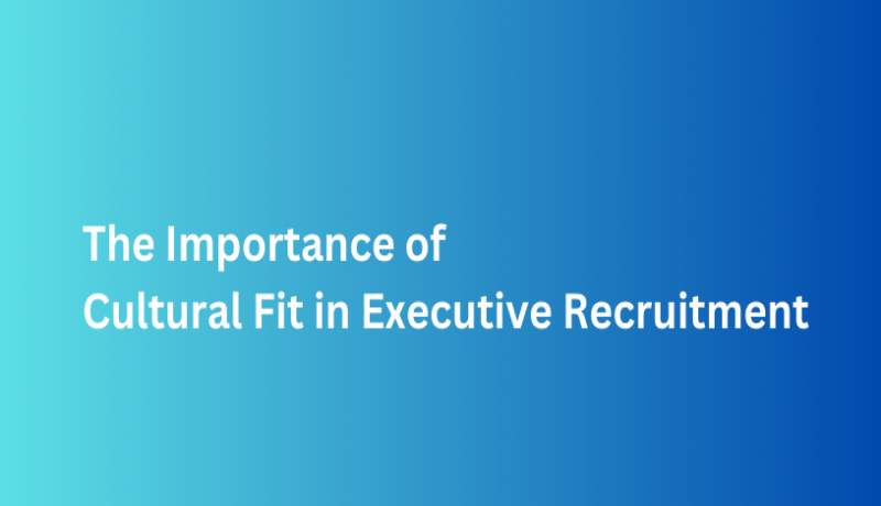 The Importance of Cultural Fit in Executive Recruitment
